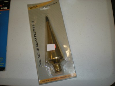 24oz solid brass plumb bob