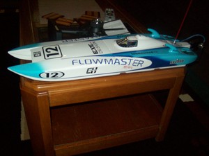 Details about RC BOAT EXCEED RACING VENOM FLOWMASTER CATAMARAN