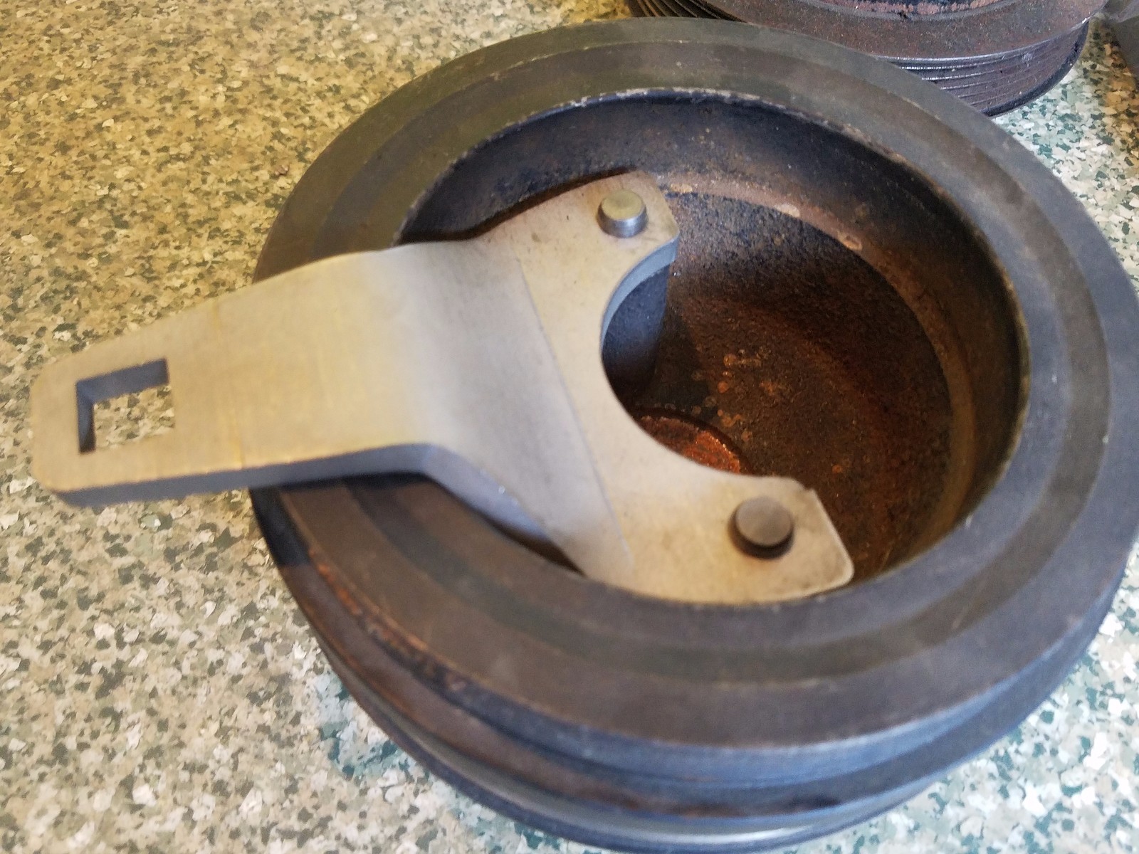 Montero Sport 6G74 Crankshaft Pulley Removal Tool HARDENED STAINLESS