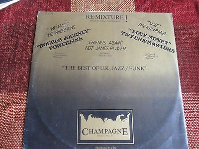 Re-mixture Best of UK jazz funk lp EX Champagne Rah Band Inversions
