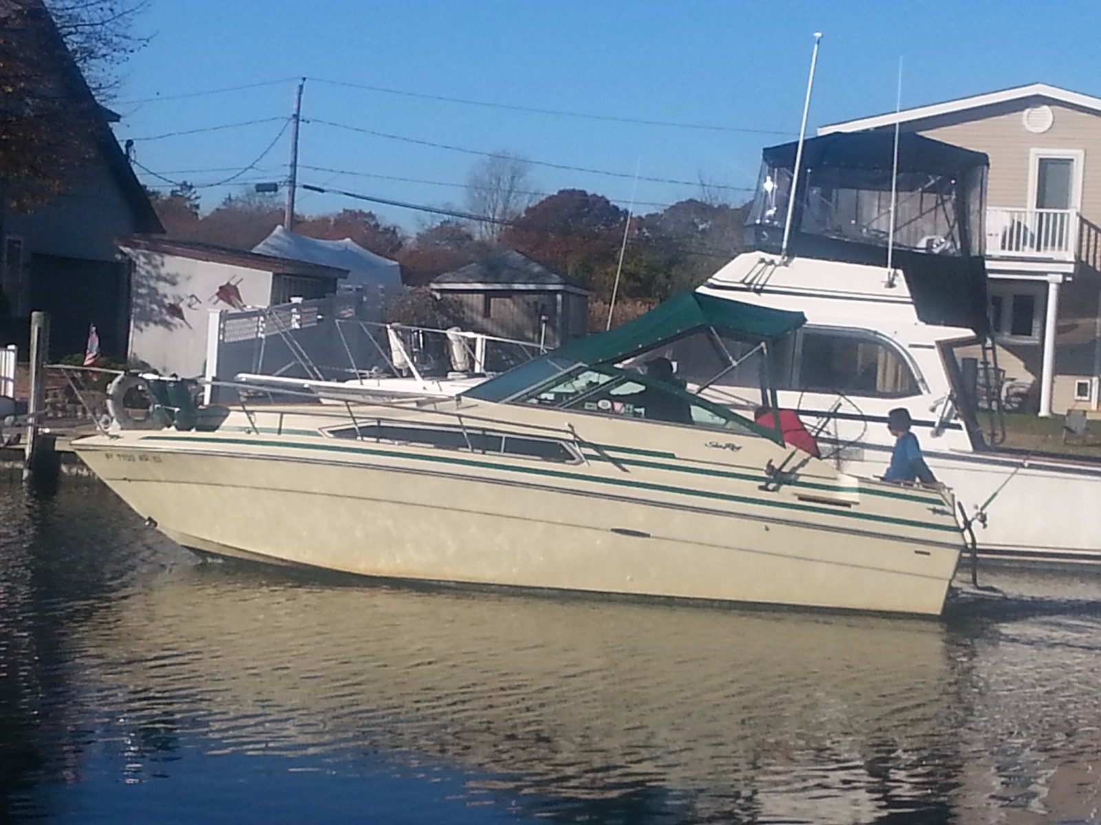 sea ray sundancer 27ft. - measures 31 - redone in n out, ONE OF A KIND