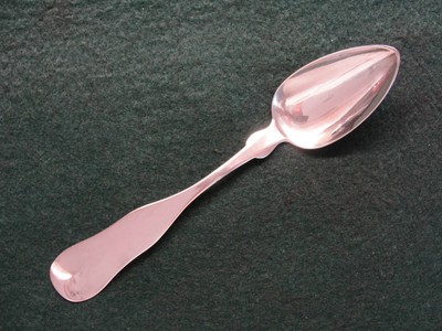 Coin Silver James Watts, Philadelphia Set of 6 Teaspoons ca 1860 McLinn Family