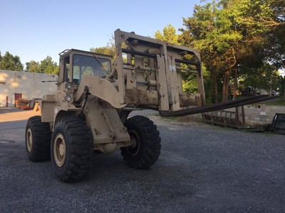 1983 International M10a Military Rough Terrain Forklift