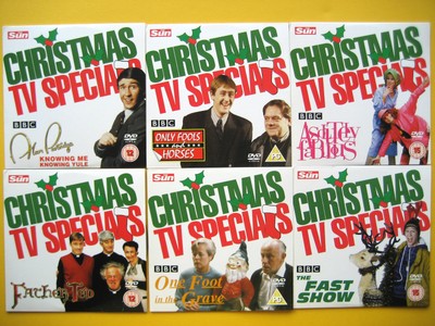 CHRISTMAS TV SPECIALS DVD'S A SUN NEWSPAPER PROMOTION (6 DVD'S)