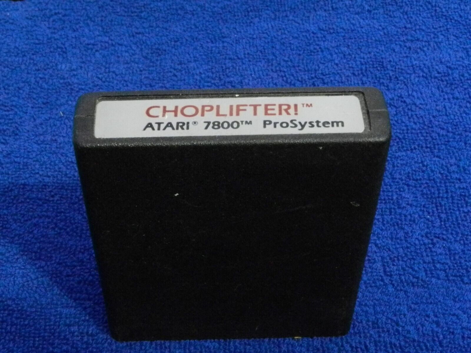 #60 Choplifter (Atari 7800, 1987) Cart Only Tested Authentic VGC Label