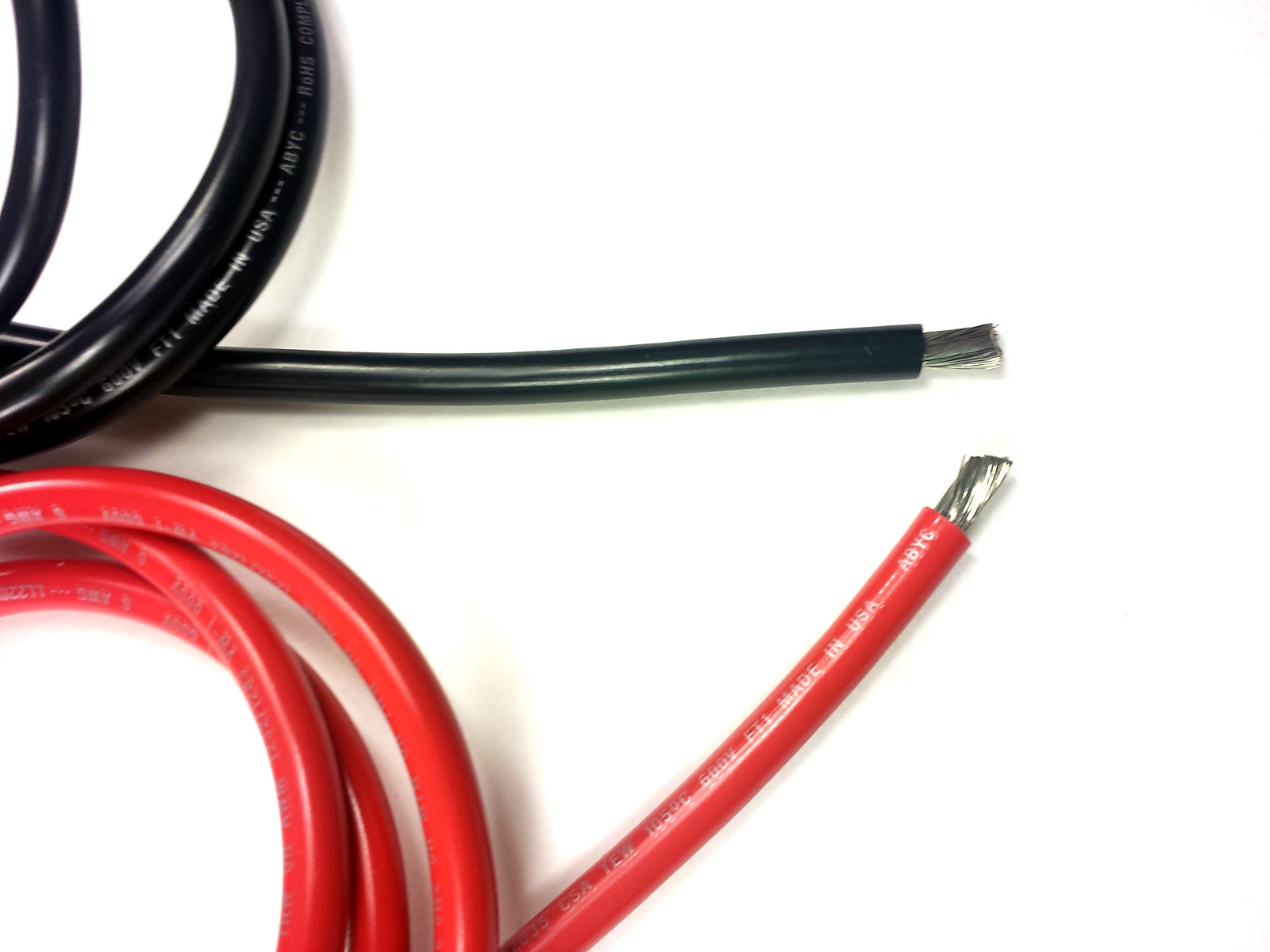 6 AWG Gauge Battery Cable, Marine Grade Wire Tinned Copper Auto, Boat, Solar eBay