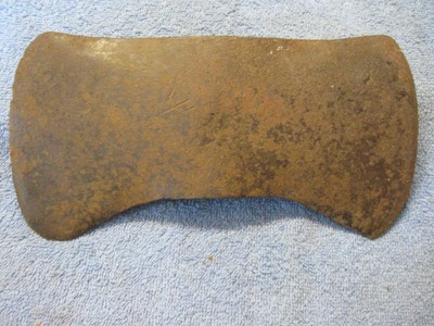 Old Vintage Antique Double Bit AXE HEAD ...