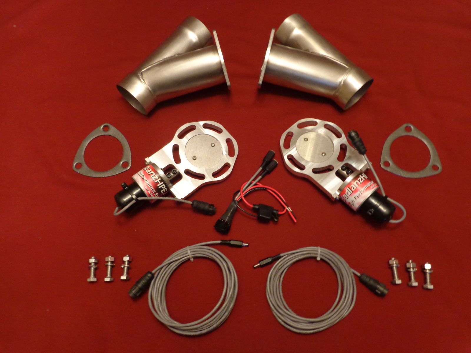 Electric Exhaust Cutout BadlanzHPE Cutouts 2.5" 63mm SS 5 YEAR WARRANTY!