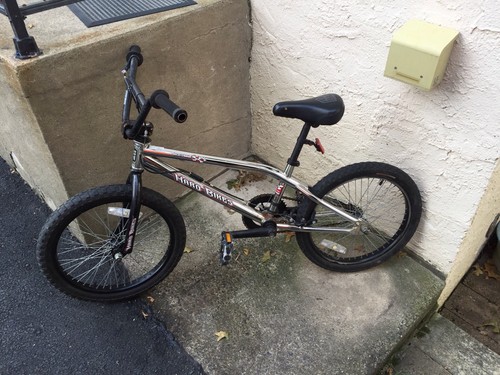 2003 HARO X1 Backtrail "Chromoly" Frame BMX 20" Freestyle Bicycle Chrome-Plated