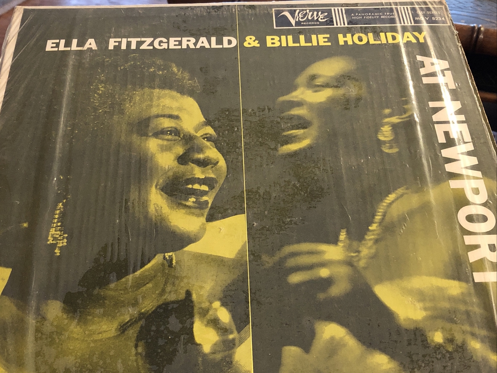 フラワープリント 英盤‼︎ BILLIE HOLIDAY・ELLA FITZGERALD SP盤