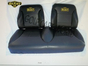 seats golf beast custom cart ezgo