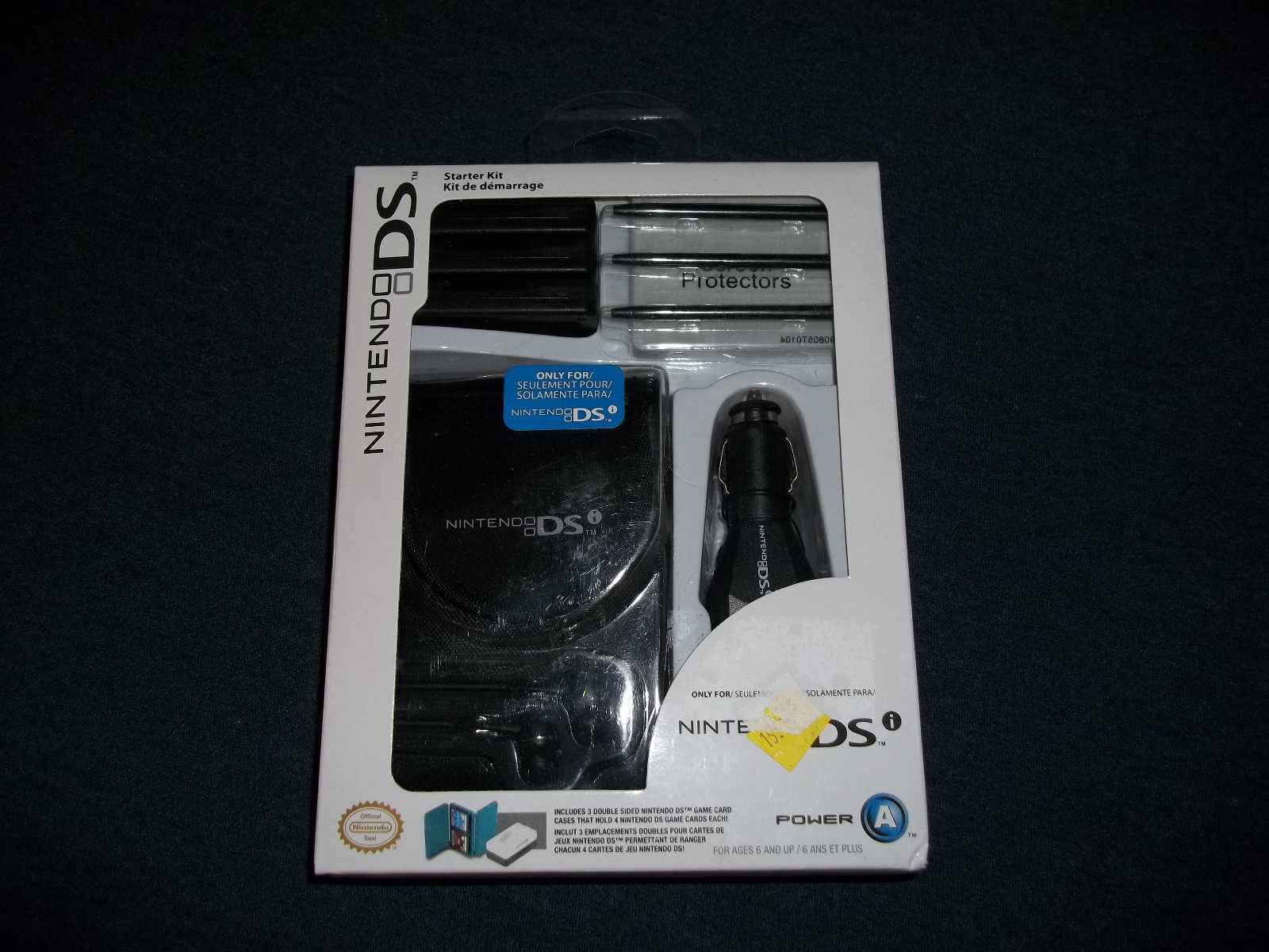 UPC 617885957093 Nintendo Ds Lite Starter Accessory Kit Power A Black