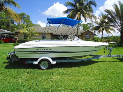 2006 Larson 180 LX br w/ Volvo Penta 3.0 with trailer LOW LOW RESERVE