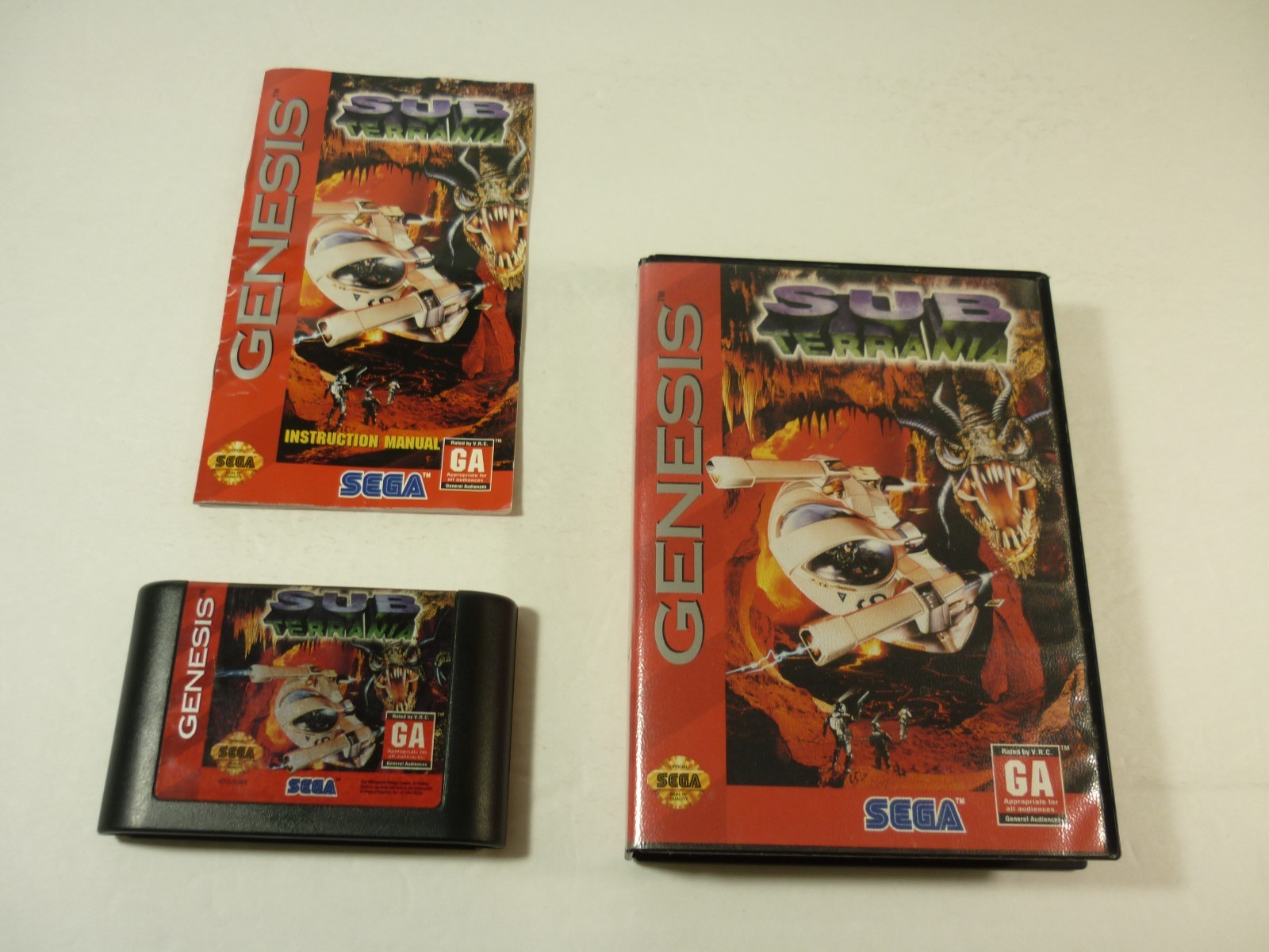 SUB TERRANIA - Sega Genes....<br>