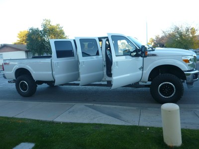 2012 Ford F350 Custom 6 Door Truck 4x4 Diesel 12 Six Dr