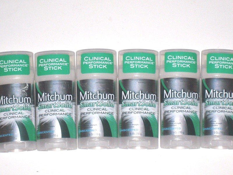 Mitchum Clinical Performance Smart Solid Unscented Antiperspirant Deodorant
