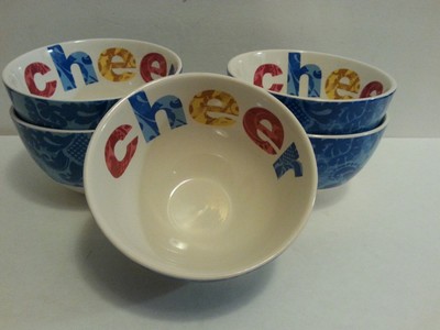 ROSANNA STUDIO Ceramic CHEER cocktail bowls set ...