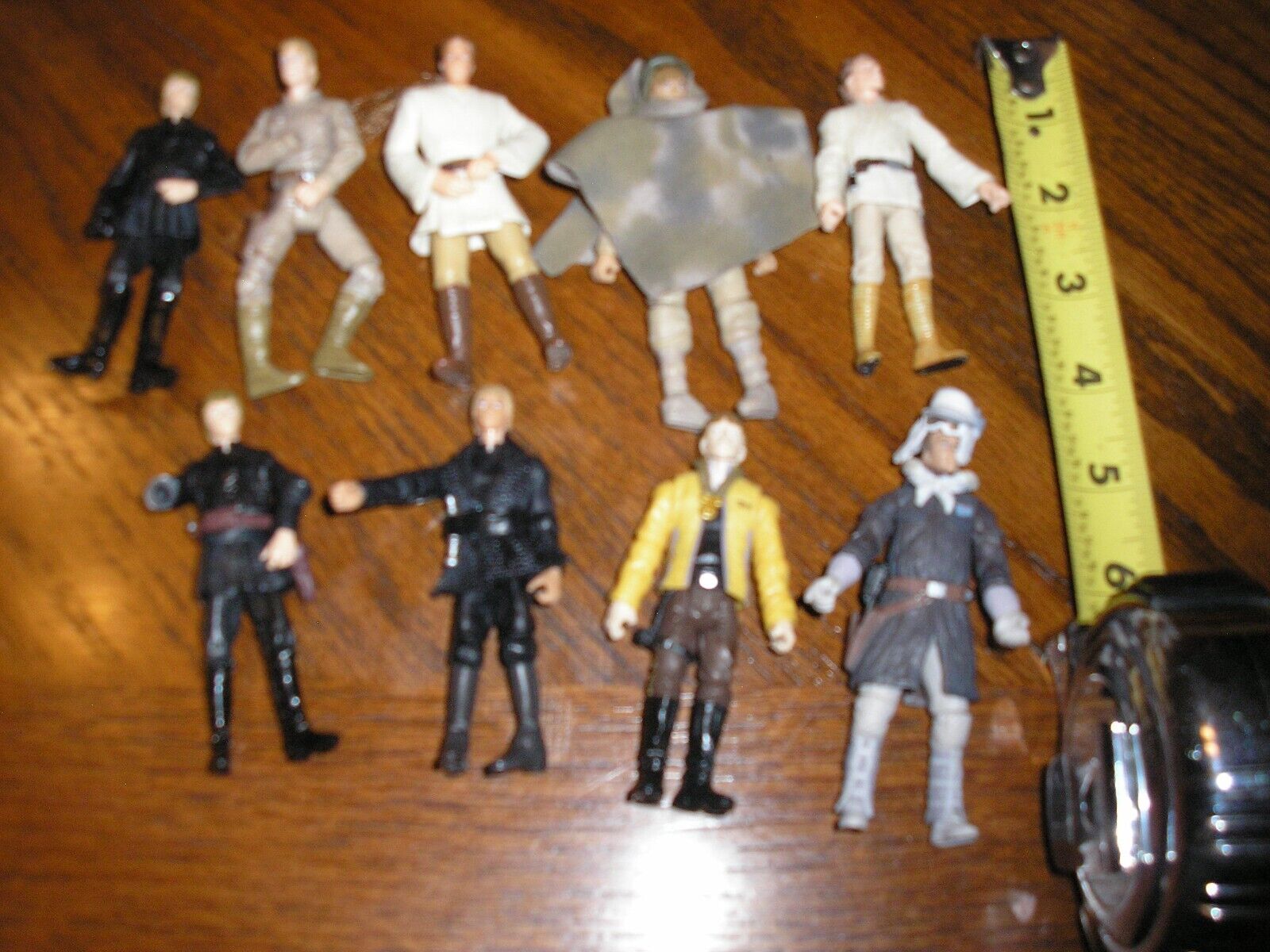 Hasbro Lot of 9 Different Star Wars Luke Skywalker Action Figures Free SH