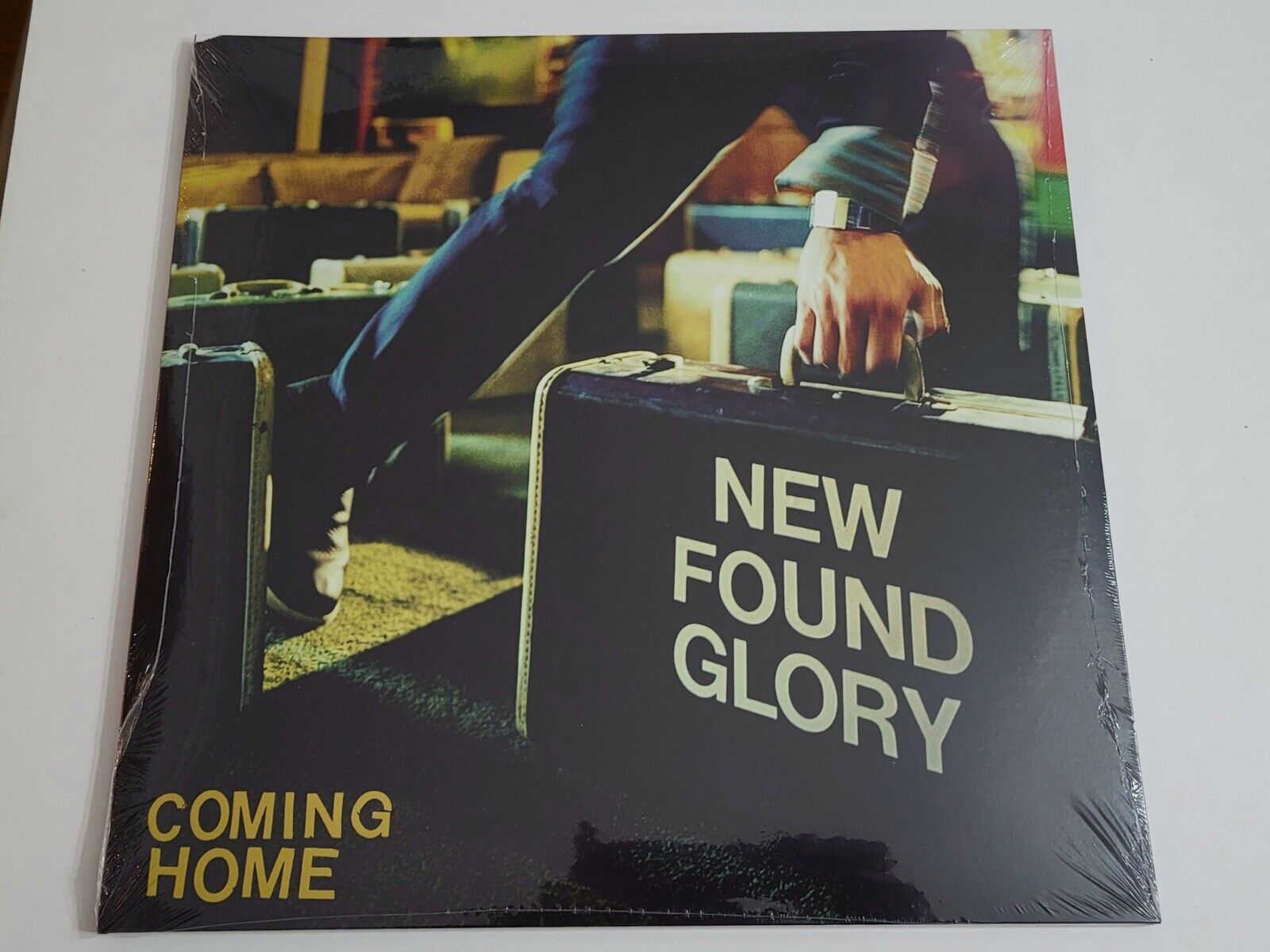 New Found Glory Coming Home 2xLP Yellow Custard Black & Evergreen Splatter Vinyl