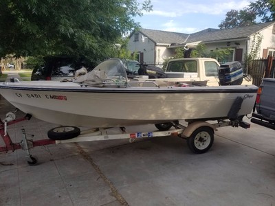 1964 14 Foot Glasspar runabout