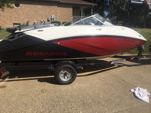 2009 Seadoo Challenger 180 Jet Boat and Seadoo Trailer