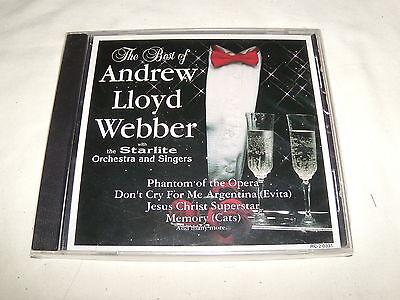 the Best of Andrew Lloyd Webber Starlite Music CD For iPhones Android Phones