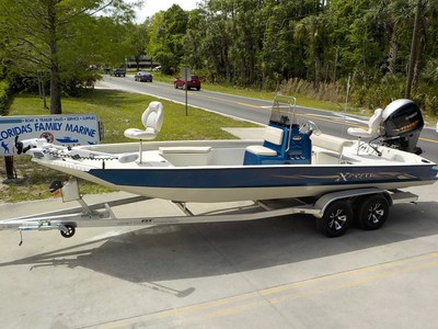 LOADED LEFT OVER- 2016 XPRESS 22 CC SHALLOW WATER TUNNEL HULL ALUMINUM BAY BOAT