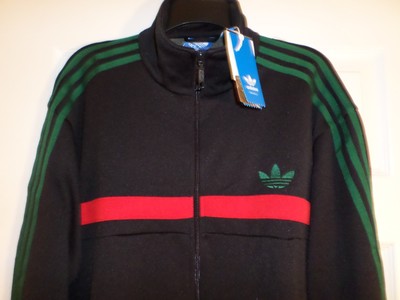 red black and green adidas jacket