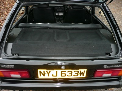 1981(W)Talbot Sunbeam Ti 1.6 Series 2.Black,Very rare 2 owner example.Only 78000