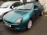 2001 Y reg Ford Puma 1.6 3 Door Dragon Green Metallic.