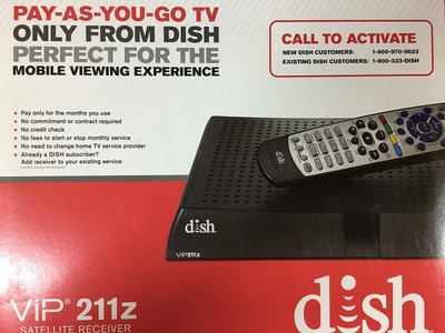 Dish Receiver Vip211z. DISH Solo HD Receiver (ViP 211z).