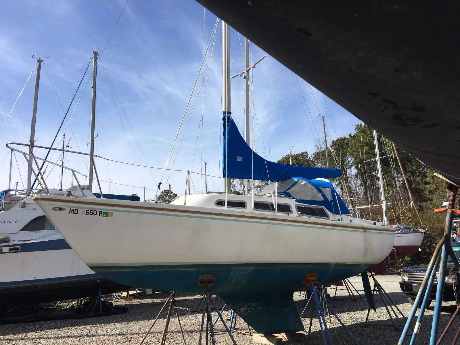 Catalina 27 Sailboat - NO RESERVE - Deltaville VA