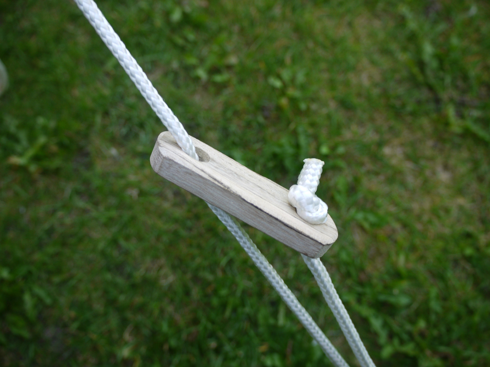 Ash Wood Tent Sliders / Guy Rope Runners/ Tensioners x 14 by Bell Tent