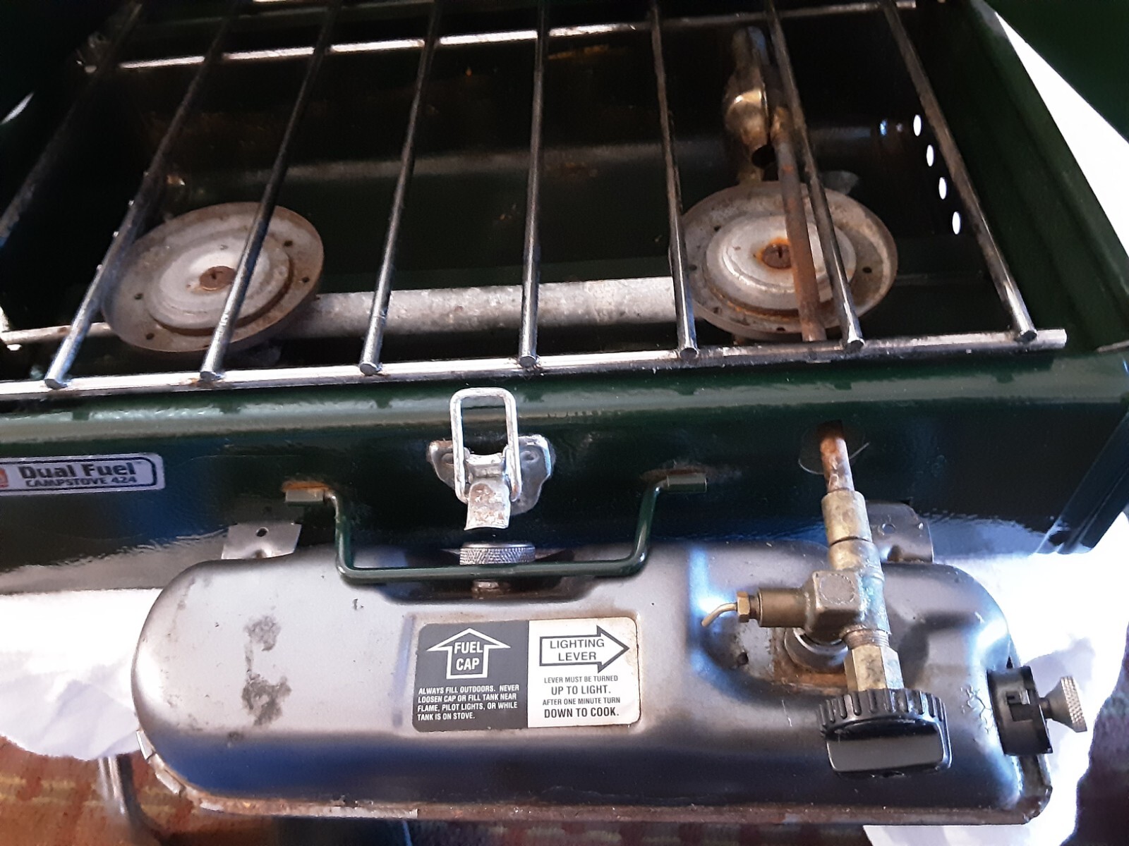 未使用 Coleman Dual Fuel CAMPSTOVE 424 - 通販 - system-dach.pl