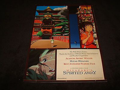 SPIRITED AWAY Oscar ad Best Animated Film, Hayao Miyazaki, Chihiro under