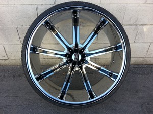 26 inch Dcenti DW29 Wheels Rims Tires Fit Chevy Cadillac