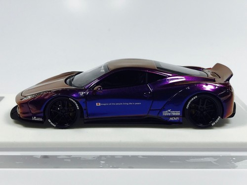 Pre-owned Dolce & Gabbana 1/43 D&g Ms Davis & Giovanni Lb Widebody Ferrari 458 Chameleon 006 In Multicolor