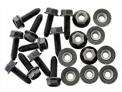 For Nissan Body Bolts & Barbed Nuts- M6-1.0 x 20mm Long- 10mm Hex- 20 pcs- #126