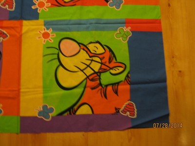 New Kids / Baby Fabric Cotton, Winnie the Pooh, Tigger 1 yard 17