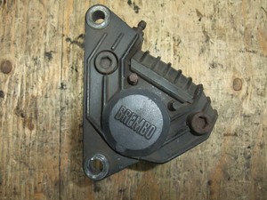 Bmw motorcycle brake caliper removal #2