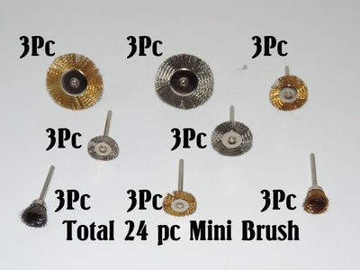 24PC Mini Brush Set 1/8