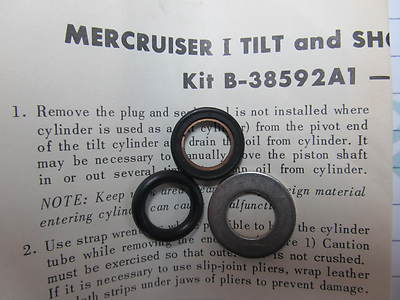 38592A1 Tilt & Shock Scraper Kit Fits Mercruiser I Stern Drive