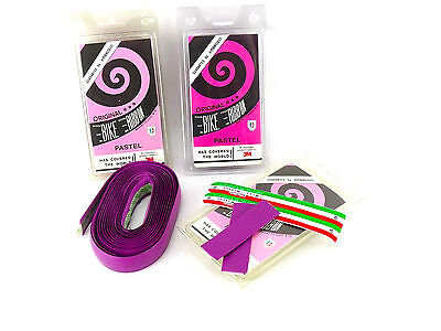 Ambrosio handlebar tape Lavender Pastel purple vintage Bicycle NOS 3 packs