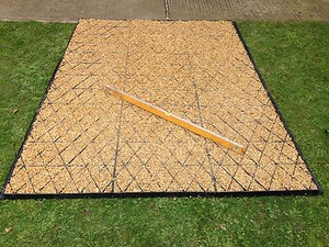 GARDEN SHED BASE KIT 20 x 10 ft +MEMBRANE GREENHOUSE BASE 20x10 