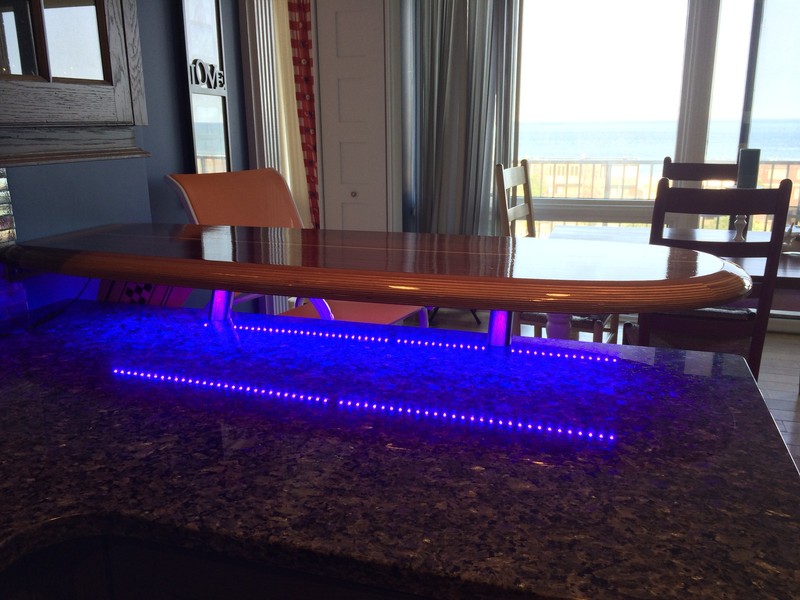 wood surfboards decor bar tables eBay