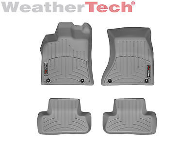 WeatherTech Floor Mats FloorLiner for Audi Q5/SQ5 - 1st & 2nd Row - Grey