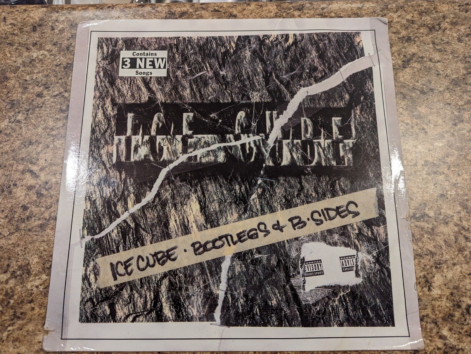 ICE CUBE-BOOTLEGS B-SIDES-ORIGINAL 1994  RECORDS 2-LP VINYL Nwa Wu-Tang Dr. Dre