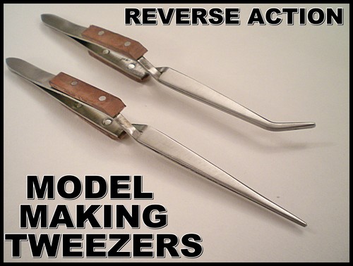 reverse action tweezer