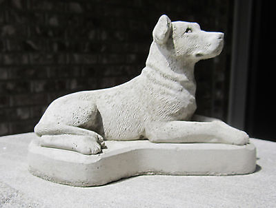 CONCRETE PIT BULL TERRIER STATUE OR USE ...