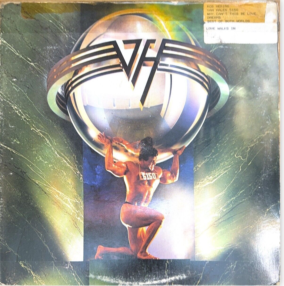 Van Halen - 5150 LP Vinyl  1986 Warner Bros. 1-25394 1st Pressing